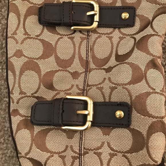 Coach Khaki Tinah Signature Winter Boots - Picture 8 of 11